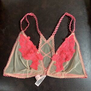 Victorias Secret Dream Angels embroidered bralette